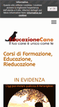 Mobile Screenshot of educazionecane.com